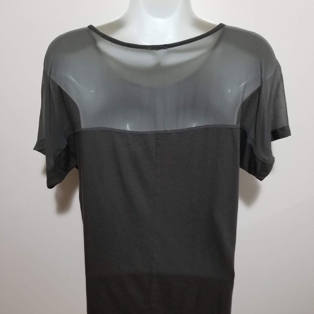 J Crew dark gray top - Picture 3 of 5